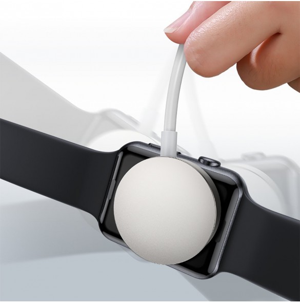 Joyroom-kabel med induktionsladdare för Apple Watch 1,2m vit (S-IW004)