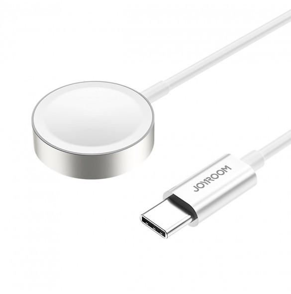 Joyroom-kabel med induktionsladdare för Apple Watch 1,2m vit (S-IW004)