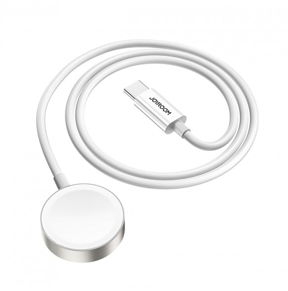 Joyroom-kabel med induktionsladdare för Apple Watch 1,2m vit (S-IW004)