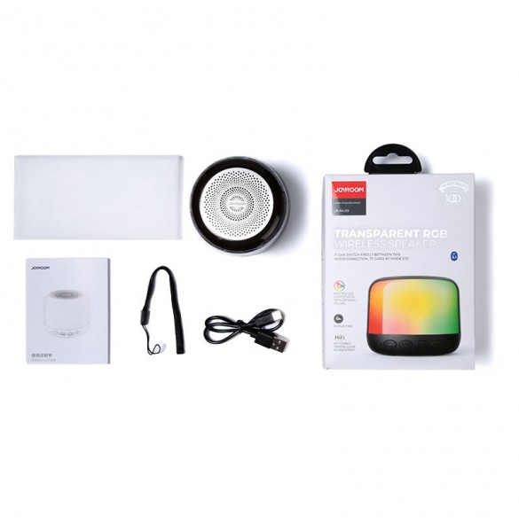 Joyroom bluetooth 5.1 RGB trådlös högtalare svart (JR-ML03)