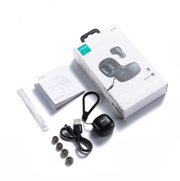 Joyroom TWS trådlösa in-ear-hörlurar IP54 svart (MG-C05)