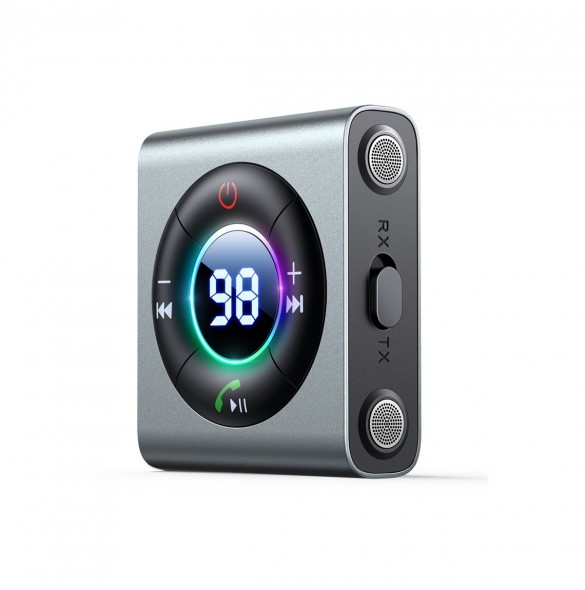 Joyroom Bluetooth AUX-sändare (sändare / mottagare) för bil, TV grå (JR-CB2)