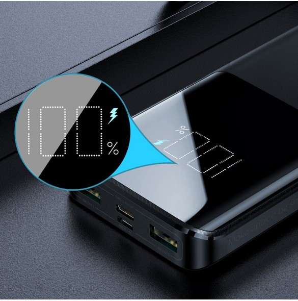 Joyroom powerbank 15W 10000mAh PD QC3.0 AFC svart (JR-T013)