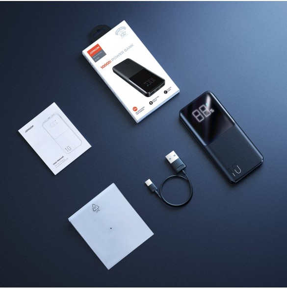 Joyroom powerbank 15W 10000mAh PD QC3.0 AFC svart (JR-T013)