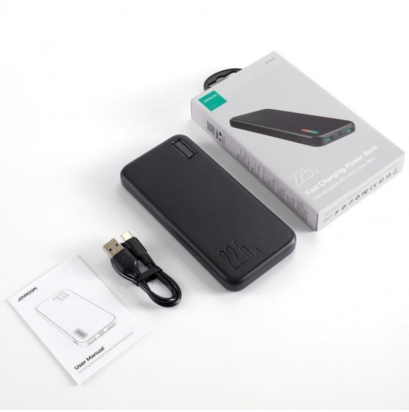Joyroom powerbank 10000mAh Dazzling Series 22,5W svart (QP194)