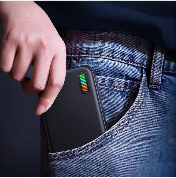 Joyroom powerbank 10000mAh Dazzling Series 22,5W svart (QP194)