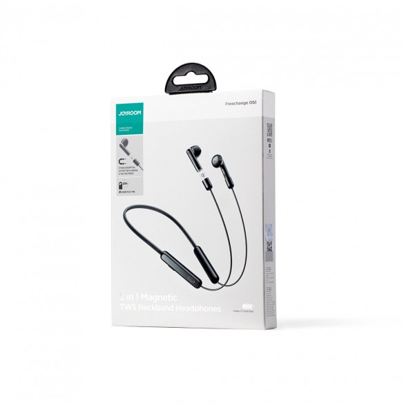 Joyroom DS1 Sport Wireless Neckband Hörlurar - Svart