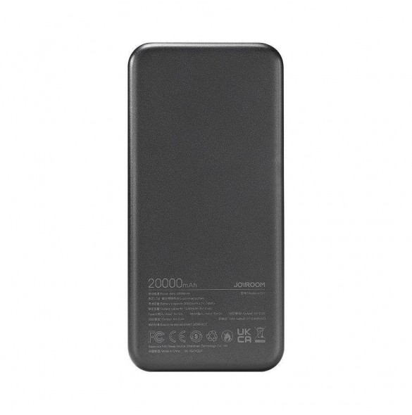 Joyroom powerbank 20000mAh Dazzling Series 12W svart (JR-T017)