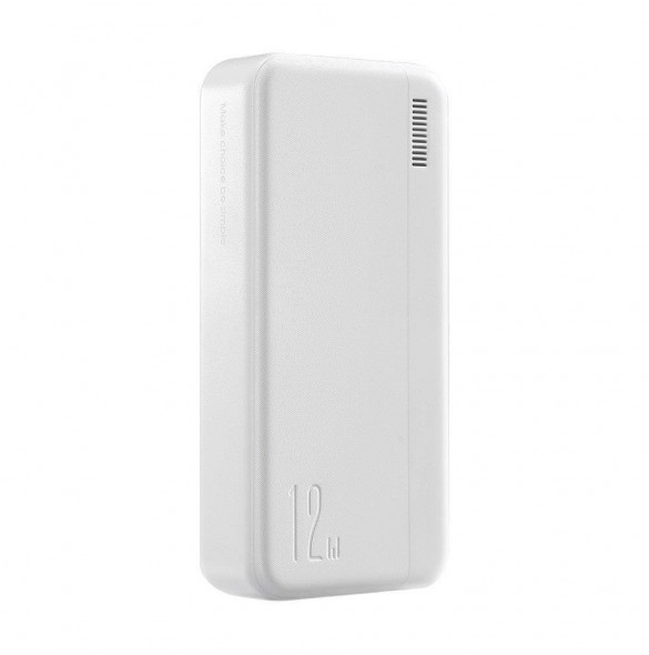 Joyroom powerbank 20000mAh Dazzling Series 12W vit (JR-T017)