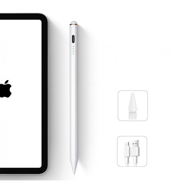 Joyroom JR-X9 aktiv penna för Apple iPad vit (JR-X9)