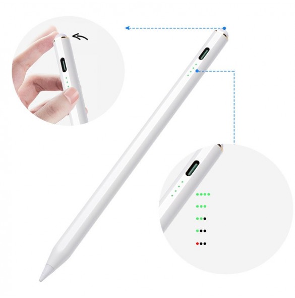 Joyroom JR-X9 aktiv penna för Apple iPad vit (JR-X9)