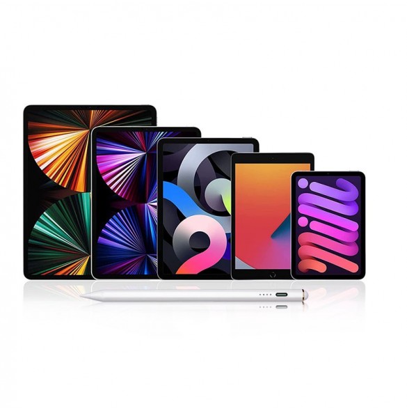 Joyroom JR-X9 aktiv penna för Apple iPad vit (JR-X9)