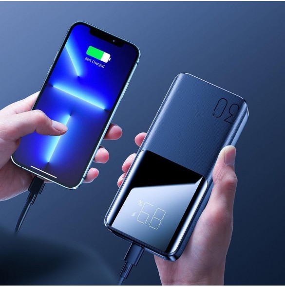 Joyroom powerbank 30000mAh 15W svart (JR-T015)