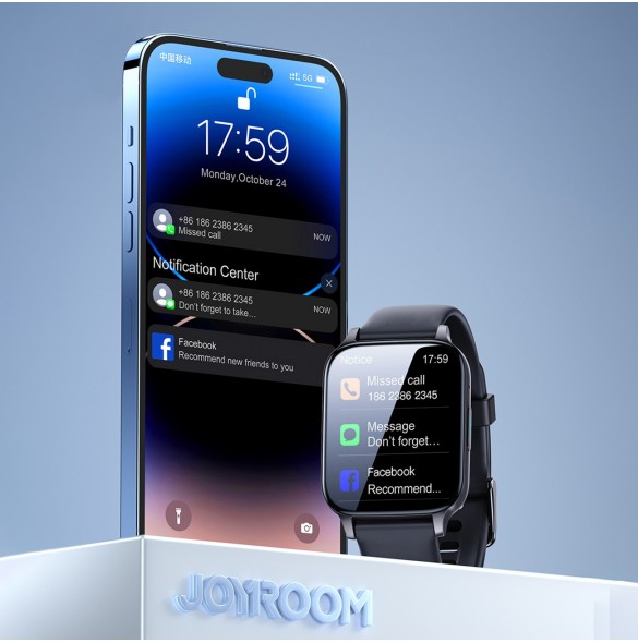 Joyroom Fit-Life Pro smartklocka mörkgrå (JR-FT3)