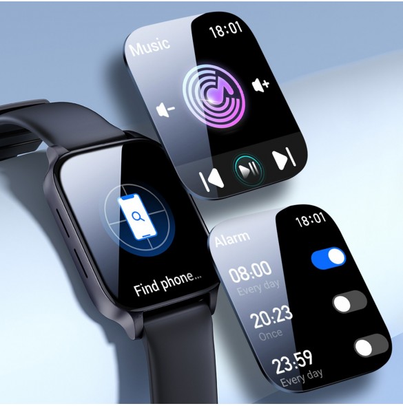 Joyroom Fit-Life Pro smartklocka mörkgrå (JR-FT3)