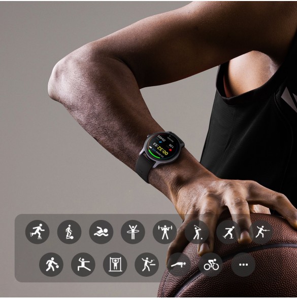 Joyroom FC1 Classic Series Call Besvara Smartwatch IP68 Grey (JR-FC1)