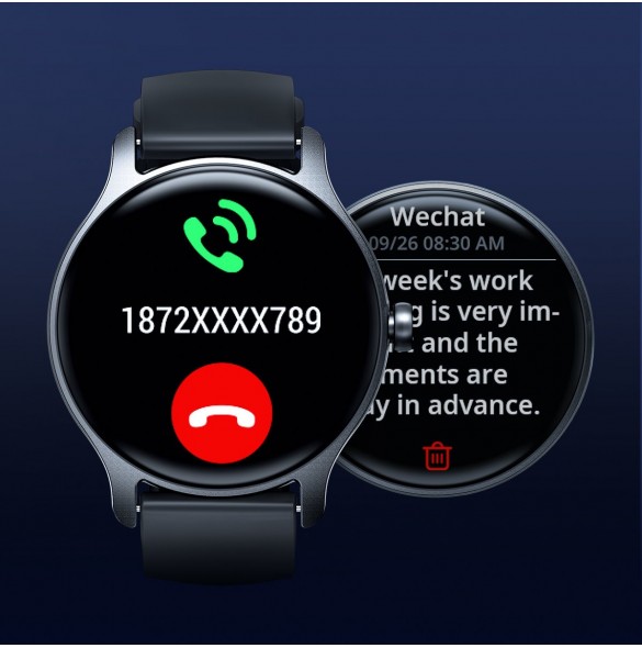 Joyroom FC1 Classic Series Call Besvara Smartwatch IP68 Grey (JR-FC1)