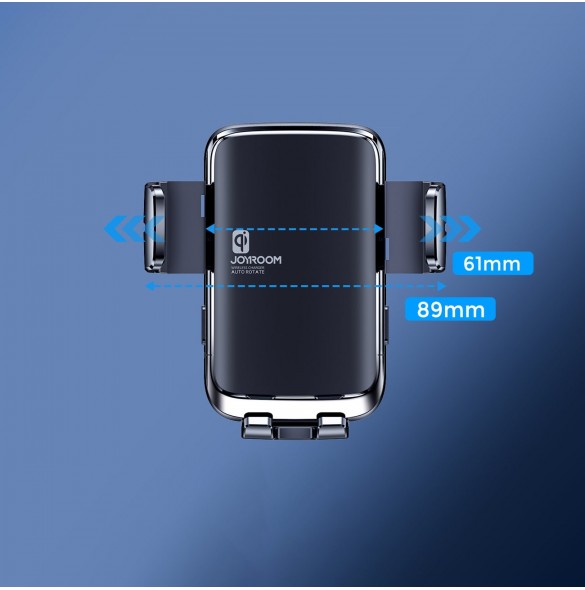 Joyroom Car Electric Qi Trådlös Laddare 15W med Hållare Svart (JR-ZS242)