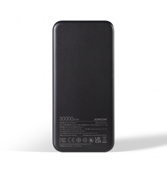 Joyroom powerbank 30000mAh Dazzling Series 22,5W svart (QP196)