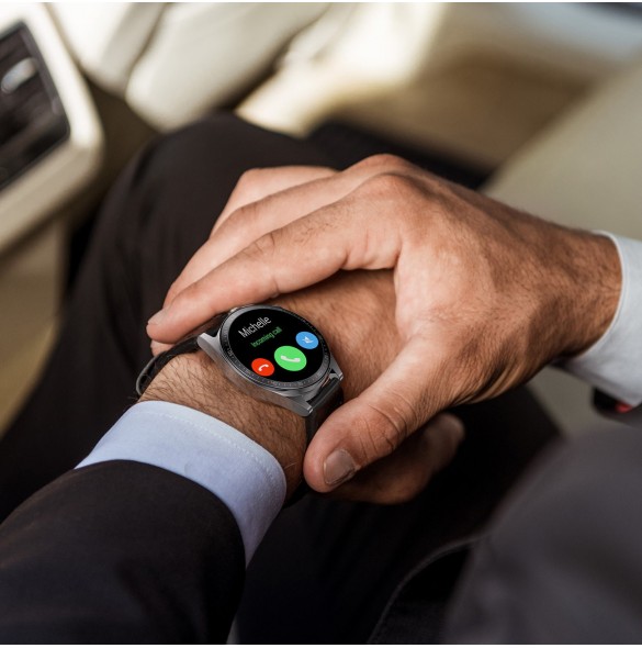 Joyroom FC2 Classic Series Call Besvara Smartwatch IP68 Black (JR-FC2)