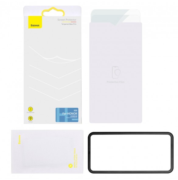 Baseus härdat glas HONOR X30 0,3 mm klar (2 st)(SGBL024302)