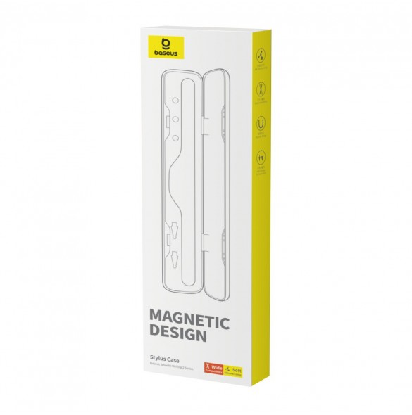 Stylusfodral för Baseus Smooth Writing 2 tablett - vit