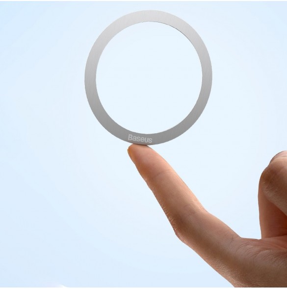 Baseus Halo Series magnetisk ring (2 st/förpackning) svart (PCCH000001)