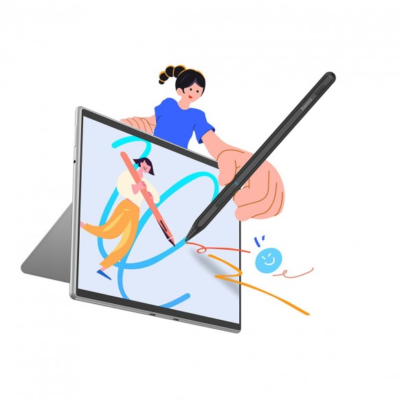 Active stylus för Microsoft Surface MPP 2.0 Baseus Smooth Writing Series - vit