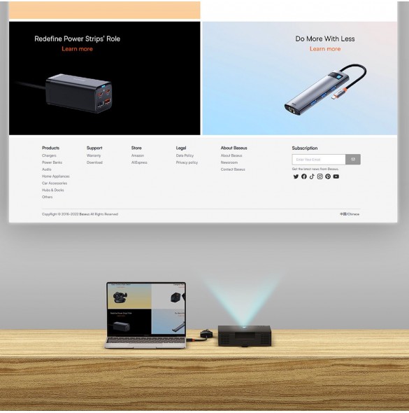 Baseus Lite Series pluggadapter HDMI till VGA + minijack 3,5 mm / micro USB strömförsörjning svart (WKQX010101)