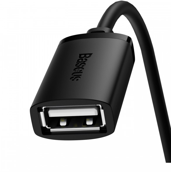 Förlängningskabel USB 2.0 0.5m Baseus AirJoy Series - svart