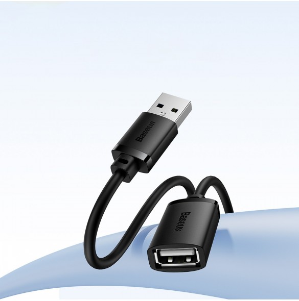 Förlängningskabel USB 2.0 0.5m Baseus AirJoy Series - svart