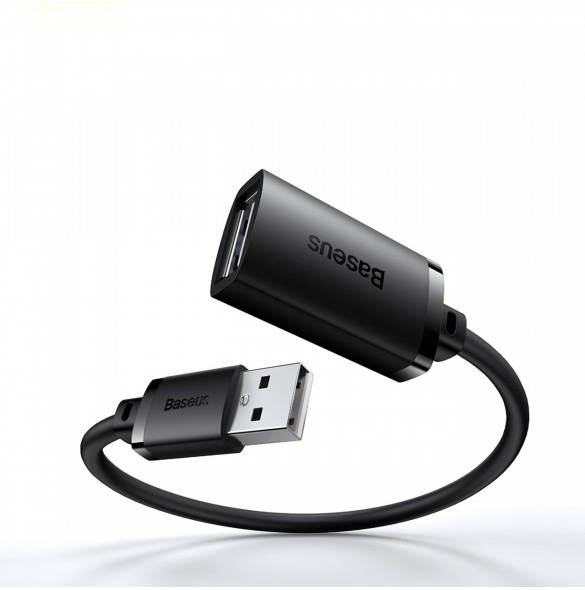 Förlängningskabel USB 2.0 0.5m Baseus AirJoy Series - svart