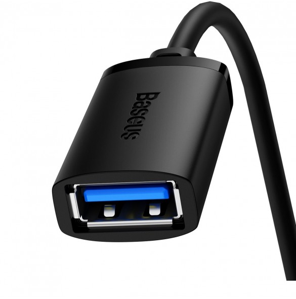USB 3.0 förlängningskabel 1,5m Baseus AirJoy Series - svart