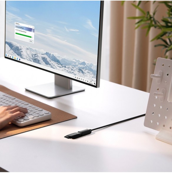 USB 3.0 förlängningskabel 1,5m Baseus AirJoy Series - svart