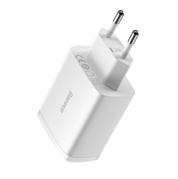 Baseus Compact laddare 3x USB 17W vit (CCXJ020102)