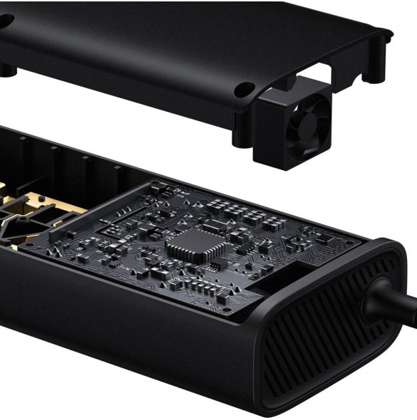 Baseus In-car Inverter 150W (220V CN/EU) svart (CRNBQ-A01)