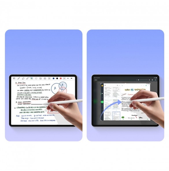Active stylus för iPad Baseus Smooth Writing 2 SXBC060502 - vit