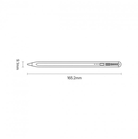 Active stylus för iPad Baseus Smooth Writing 2 SXBC060502 - vit