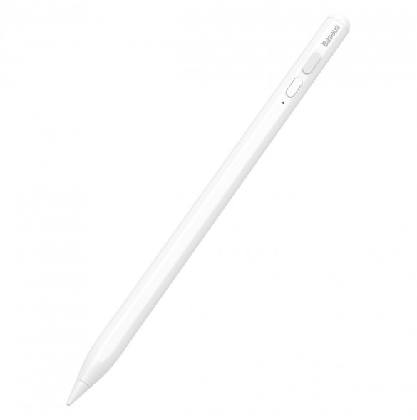 Baseus Capacitive Active Stylus Penna för iPad vit + USB Type C 3A 0,3 m kabel (SXBC000102)