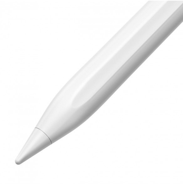 Baseus Capacitive Active Stylus Penna för iPad vit + USB Type C 3A 0,3 m kabel (SXBC000102)