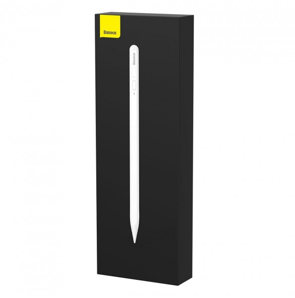 Baseus Capacitive Active Stylus Penna för iPad vit + USB Type C 3A 0,3 m kabel (SXBC000102)