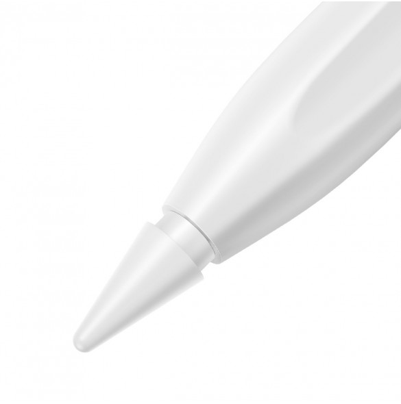 Baseus Capacitive Active Stylus Penna för iPad vit + USB Type C 3A 0,3 m kabel (SXBC000102)