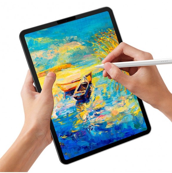 Baseus utbytbara silikonspetsar för en stylus 12st. vit (medium)