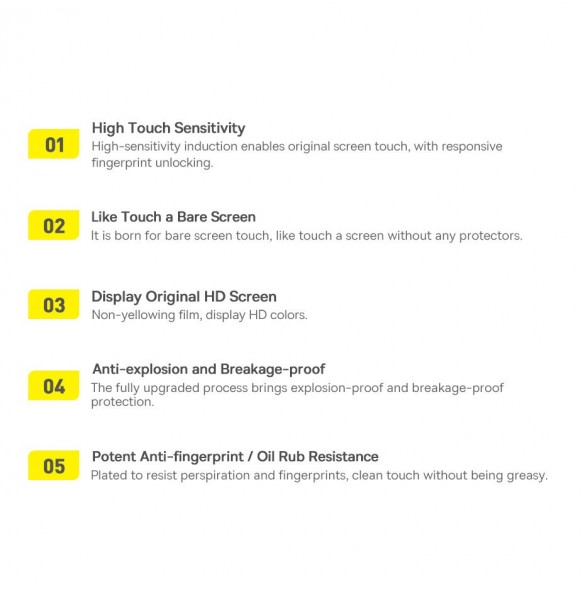 Baseus härdat glas iPad mini 4/5 7,9" transparent