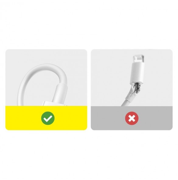 Baseus Superior kabel USB - Lightning 2,4A 1 m Blå (CALYS-A03)