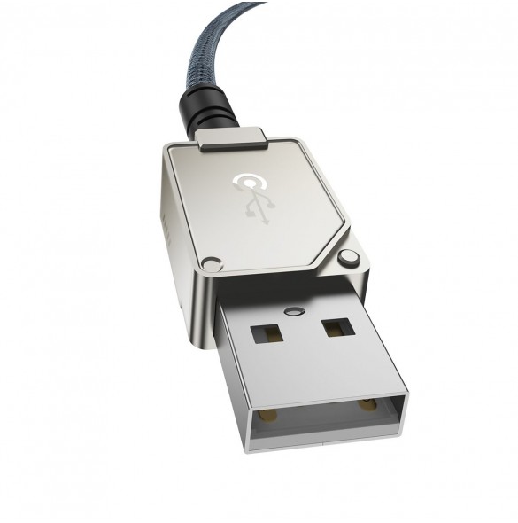USB-kabel - Lightning Baseus Unbreakable 2.4A 480Mbps 2m - vit