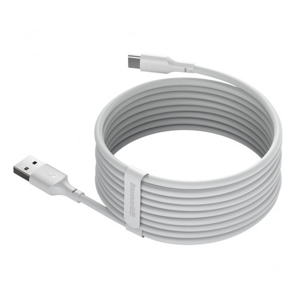 Baseus 2x USB-kabel - USB Typ C snabbladdning Strömleverans Snabbladdning 40 W 5 A 1,5 m vit (TZCATZJ-02)