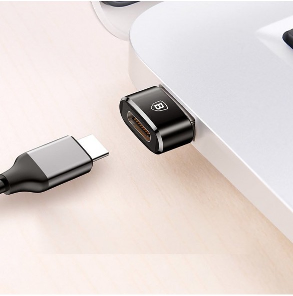 Baseus-adapter från USB Type-C till USB svart (CAAOTG-01)
