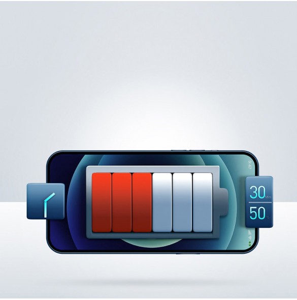 Baseus Kompakt snabbladdare 2x USB / USB Typ C 30W 3A Strömförsörjning Snabbladdning svart (CCXJ-E01)