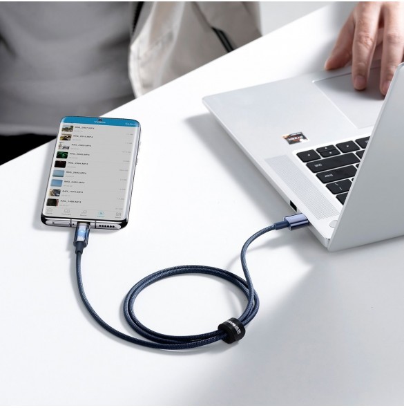 Baseus Explorer Series-kabel USB-kabel - USB Typ C 100W 1m blå (CATS000203)